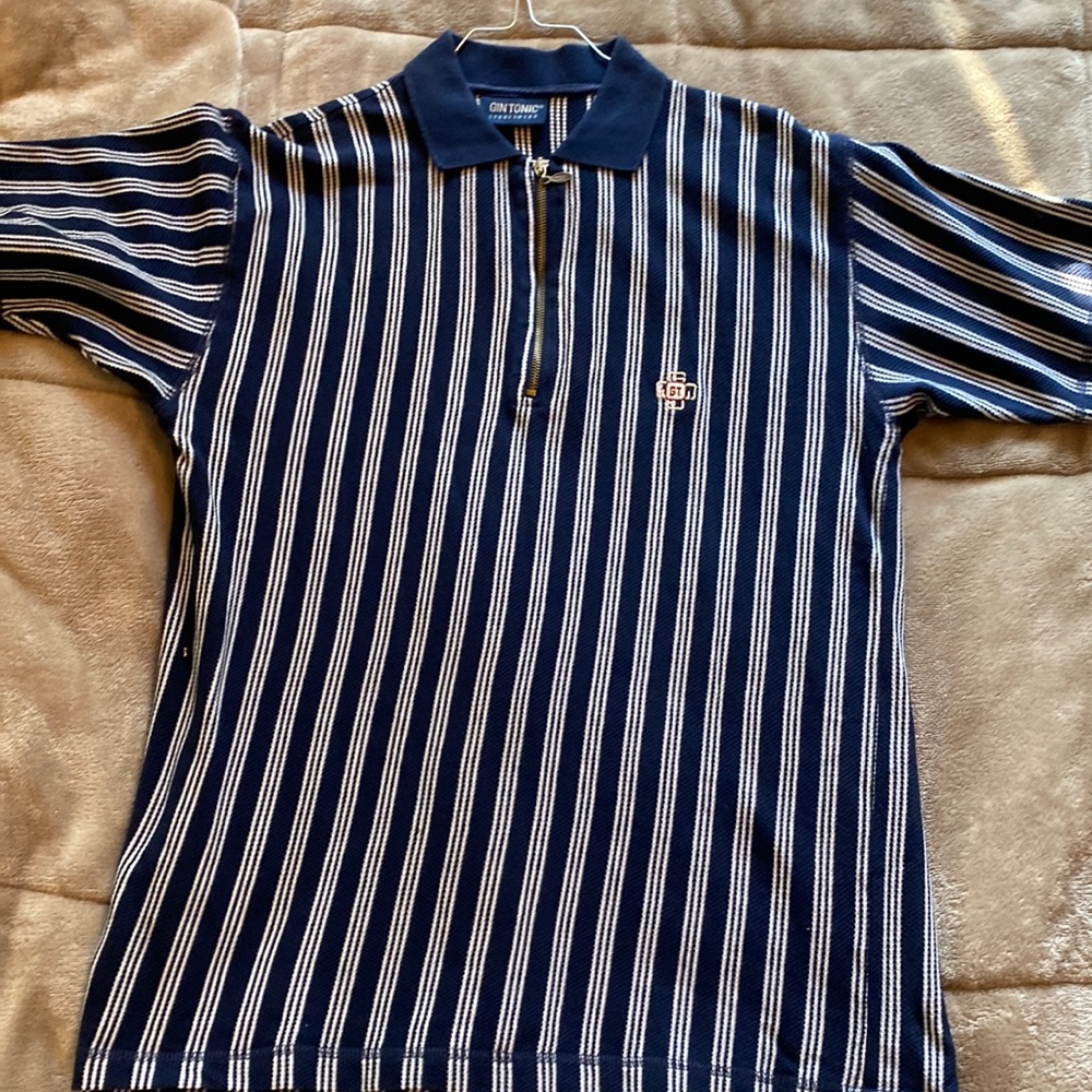 Gin Tonic polo shirt sick as hell M